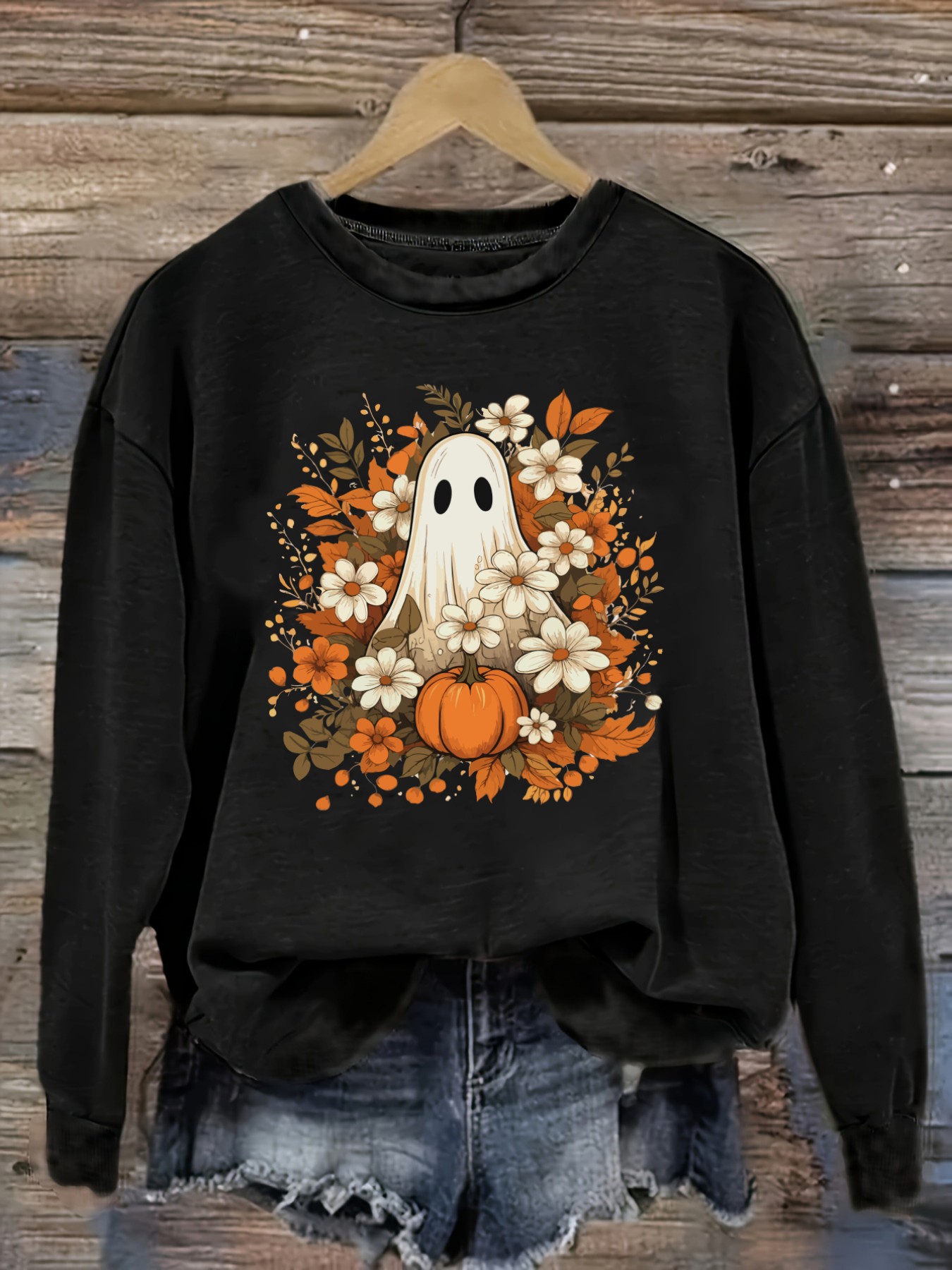 Winter Clothing Usa - Women's Casual Long Sleeve Crew Neck
