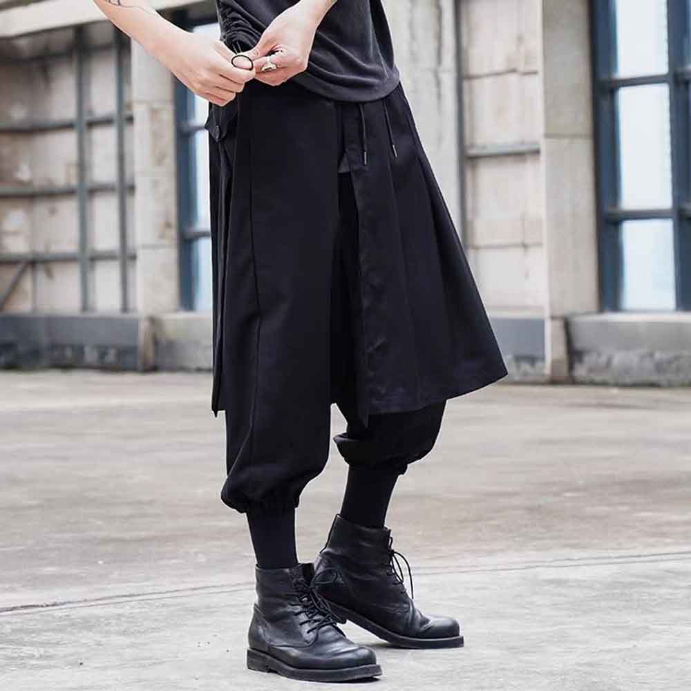 Mens Autumn Harem Pants Irregu - Winter Clothing Layers ulasan dan harga