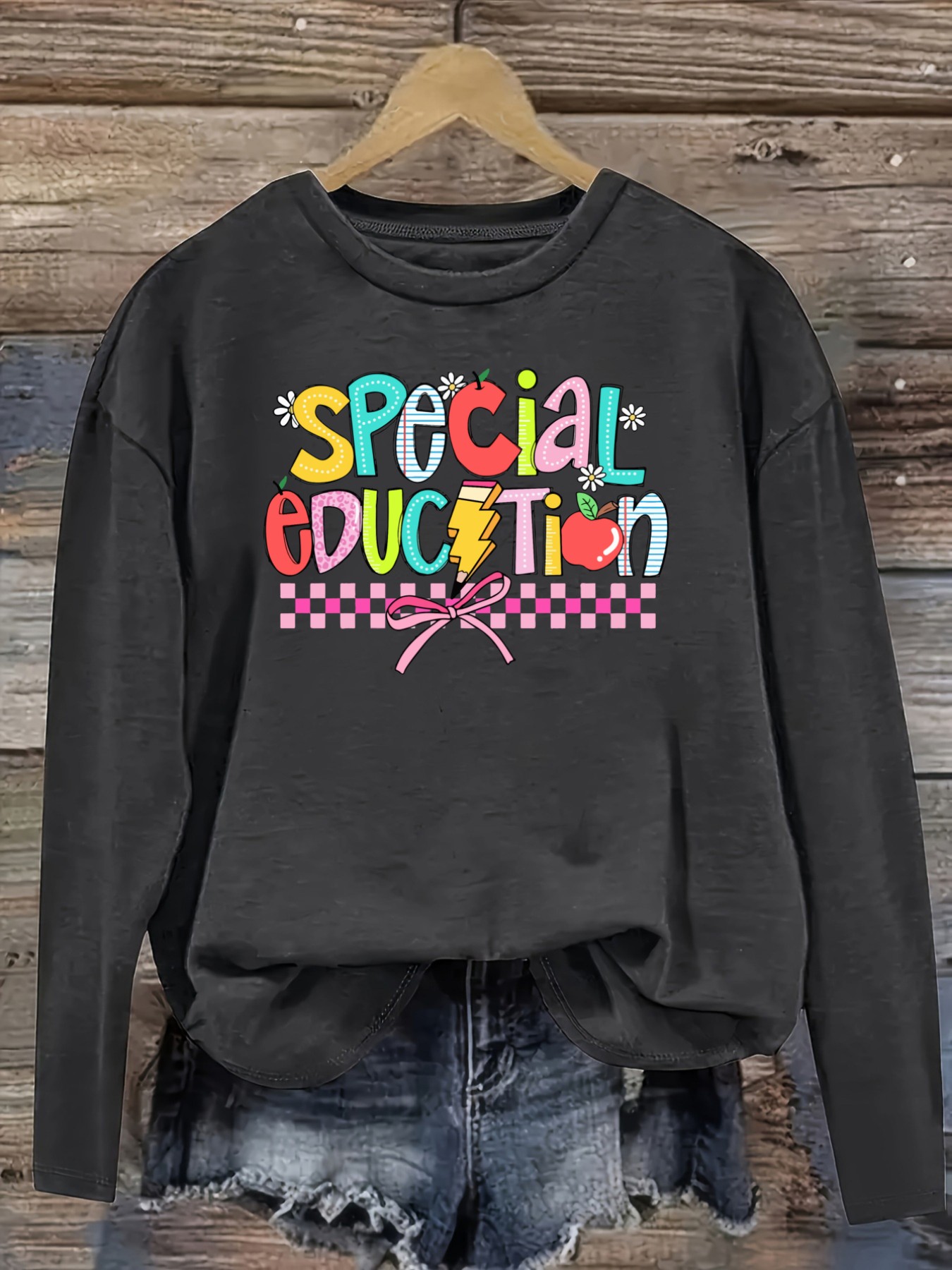 Women's Casual Long Sleeve Cre - Winter Clothing Usa ulasan dan harga
