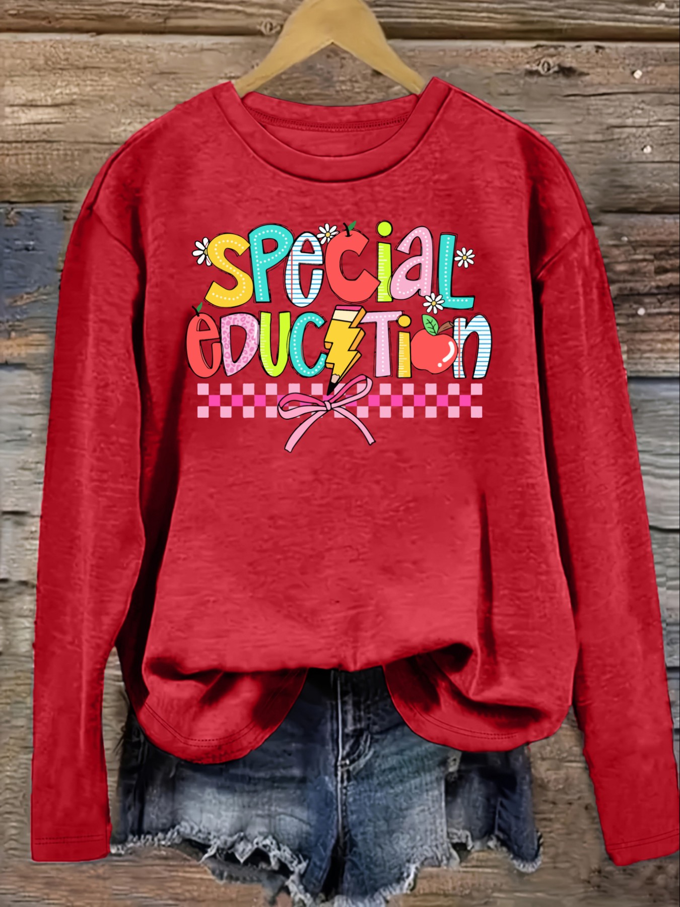 Women's Casual Long Sleeve Cre - Winter Clothing Usa ulasan dan harga