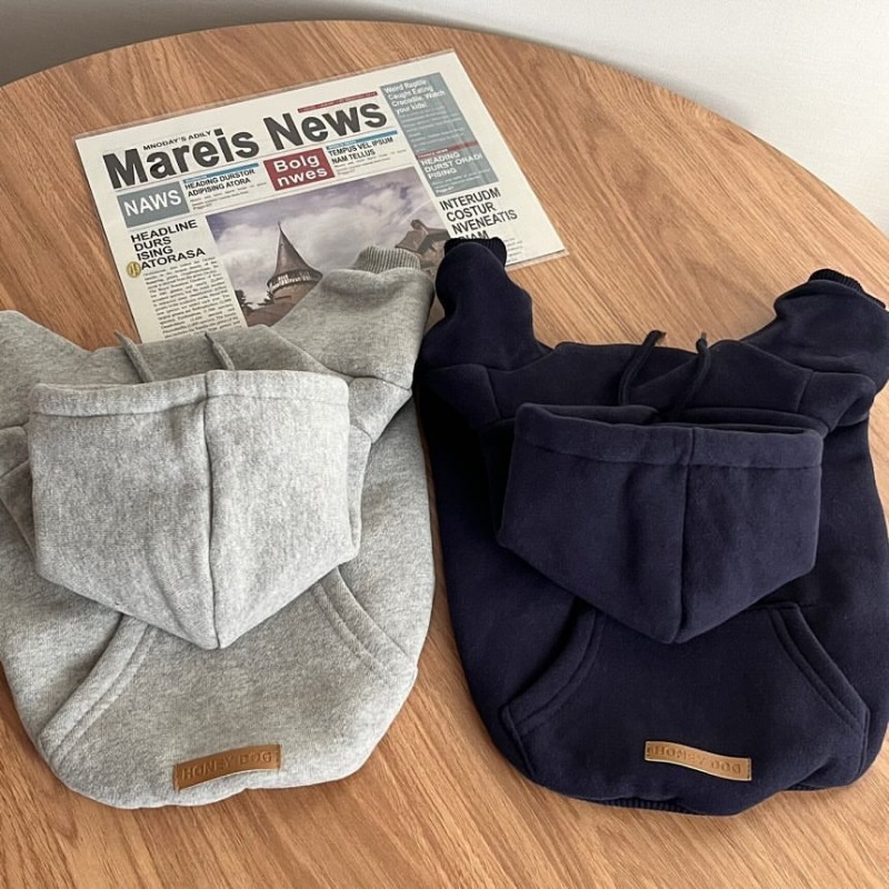 Letter Hoodie Pet Clothing Dog - Winter Clothing For Boys ulasan dan harga