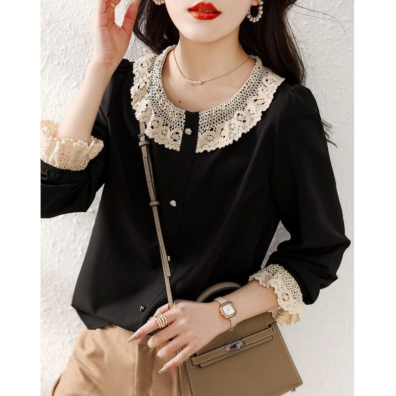 Women Clothes Contrast Patchwo - Winter Clothing Factory Outlet ulasan dan harga