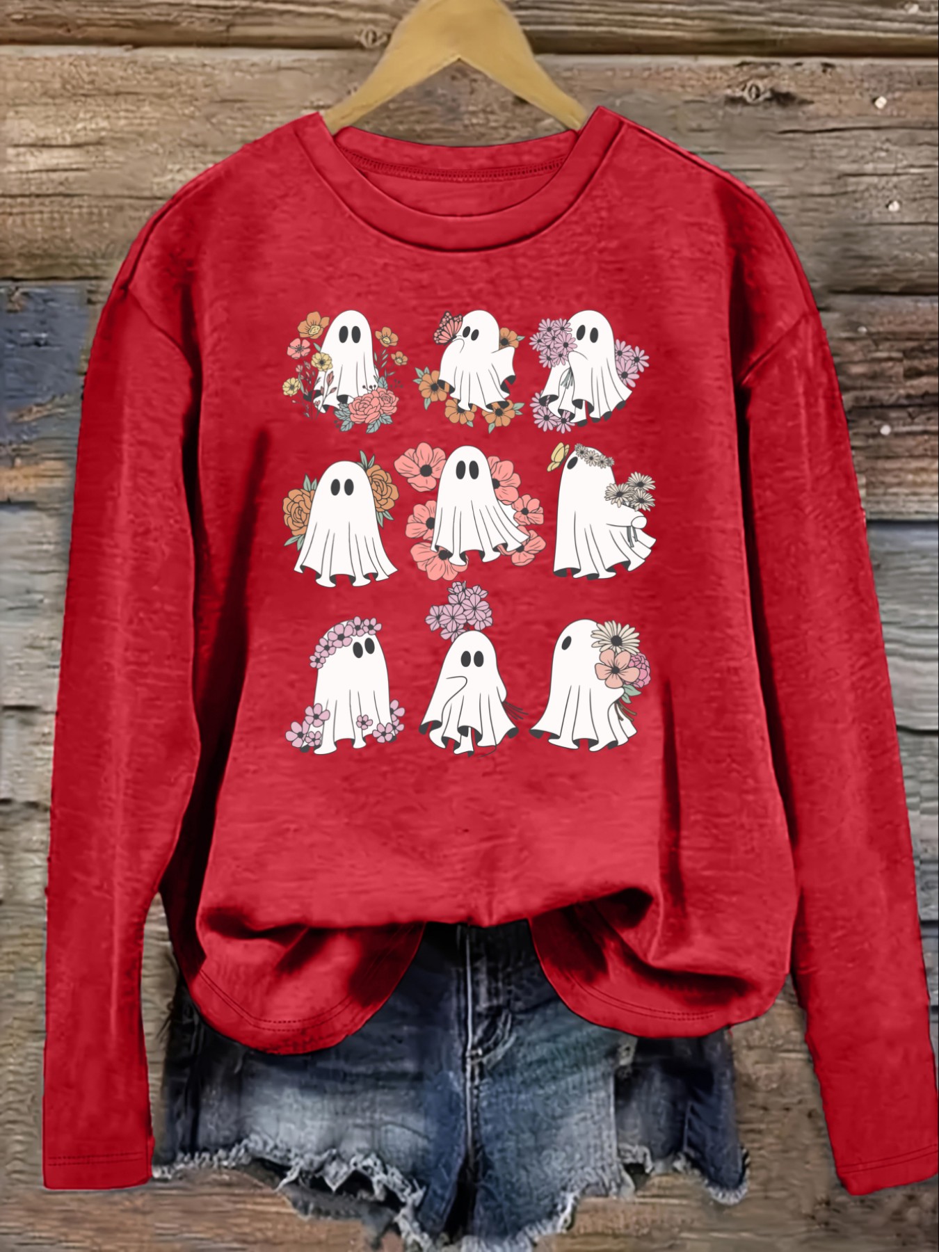 Women's Casual Long Sleeve Cre - Winter Clothing Usa ulasan dan harga