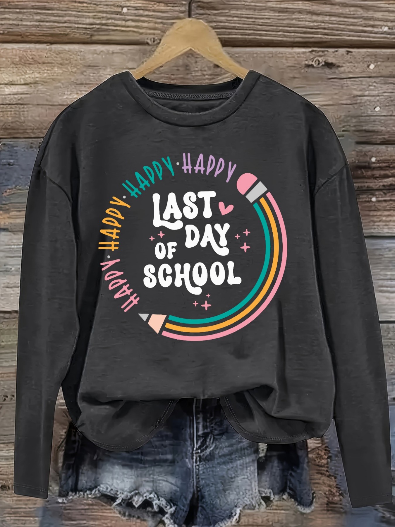 Women's Casual Long Sleeve Cre - Winter Clothing Usa ulasan dan harga