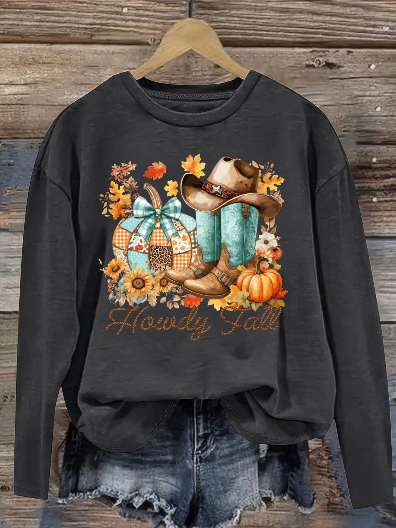 Women's Casual Long Sleeve Cre - Winter Clothing Usa ulasan dan harga