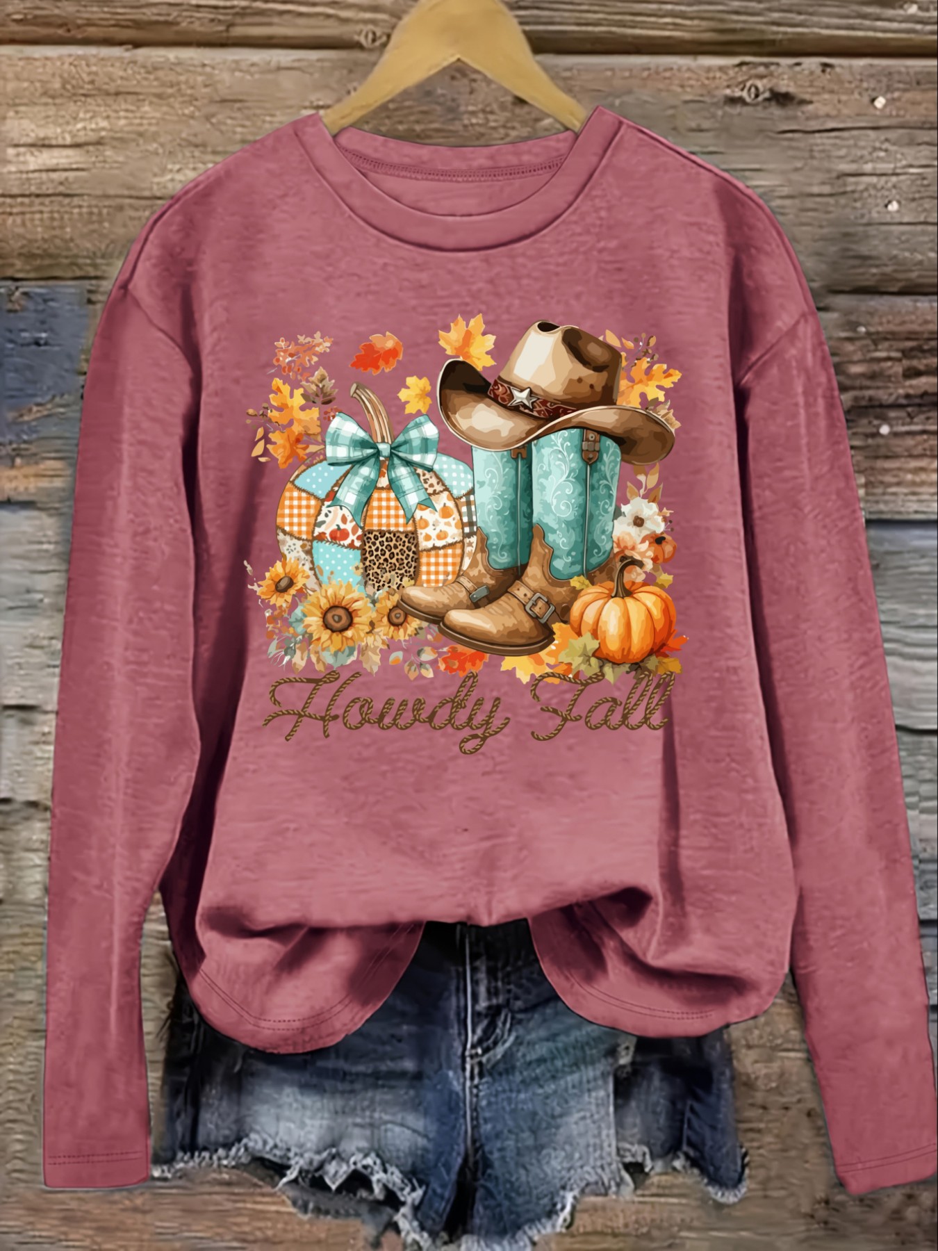 Women's Casual Long Sleeve Cre - Winter Clothing Usa ulasan dan harga