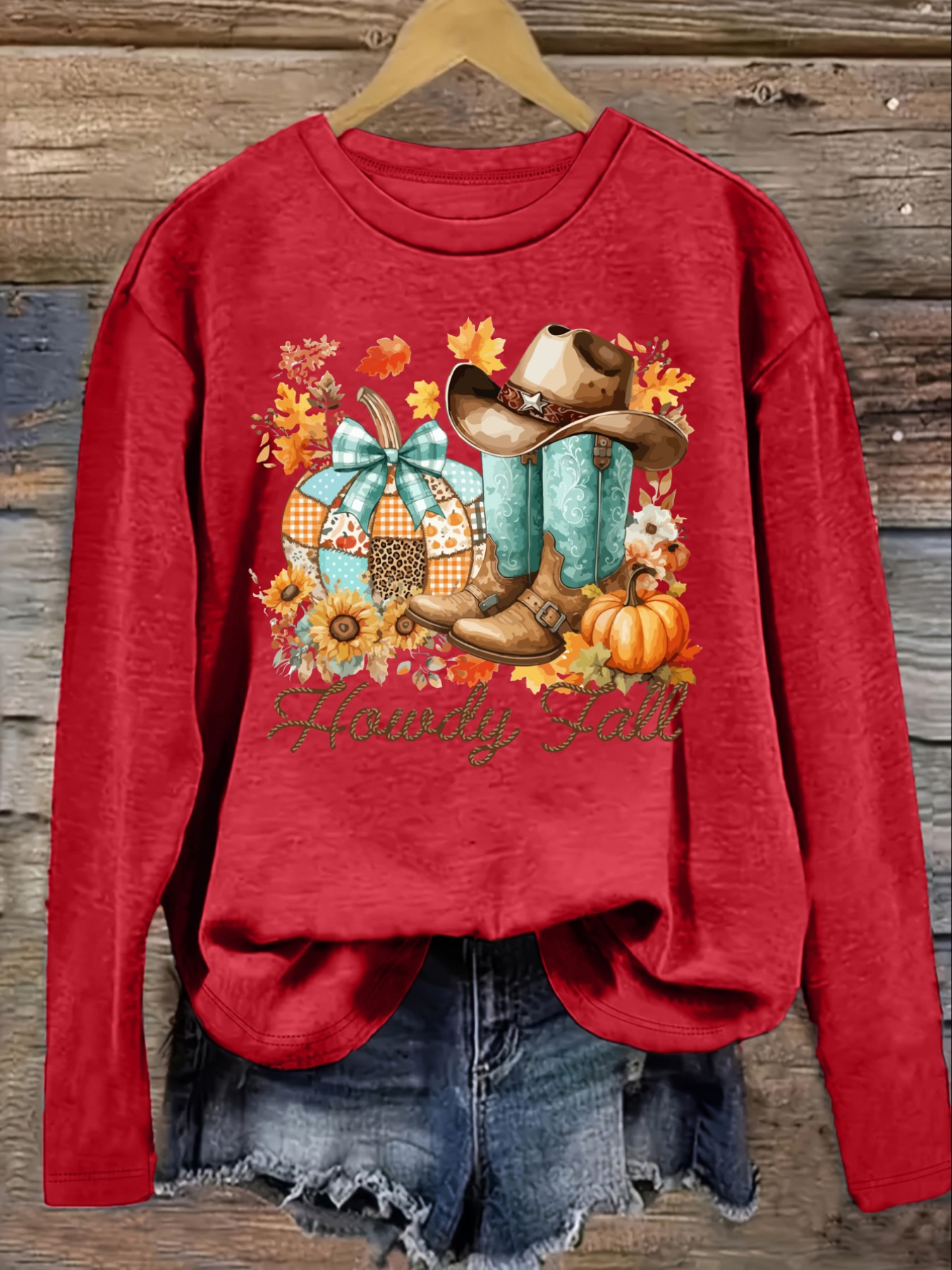 Women's Casual Long Sleeve Cre - Winter Clothing Usa ulasan dan harga