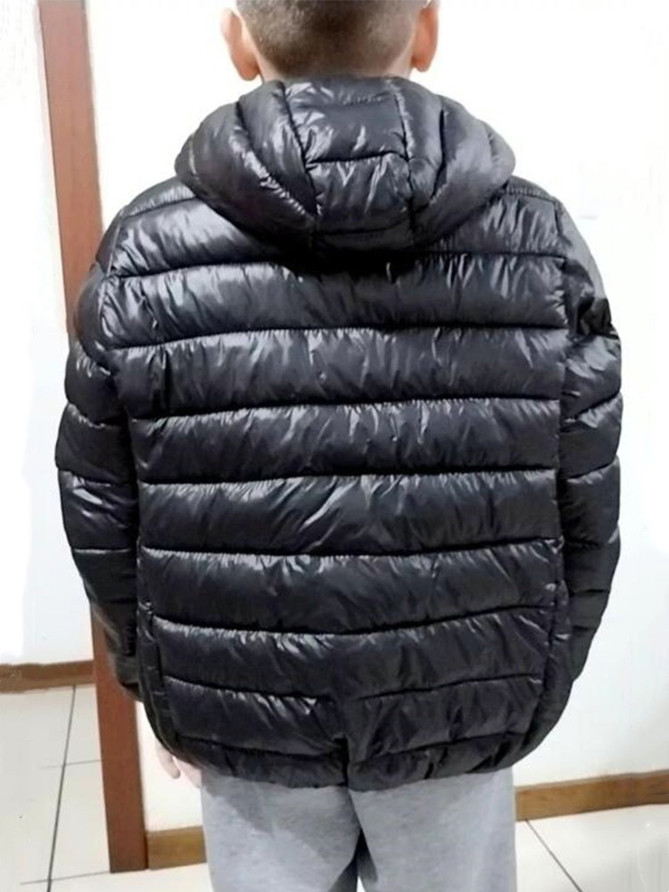 Hooded Lightweight Down Jacket - Winter Clothing For Boys ulasan dan harga