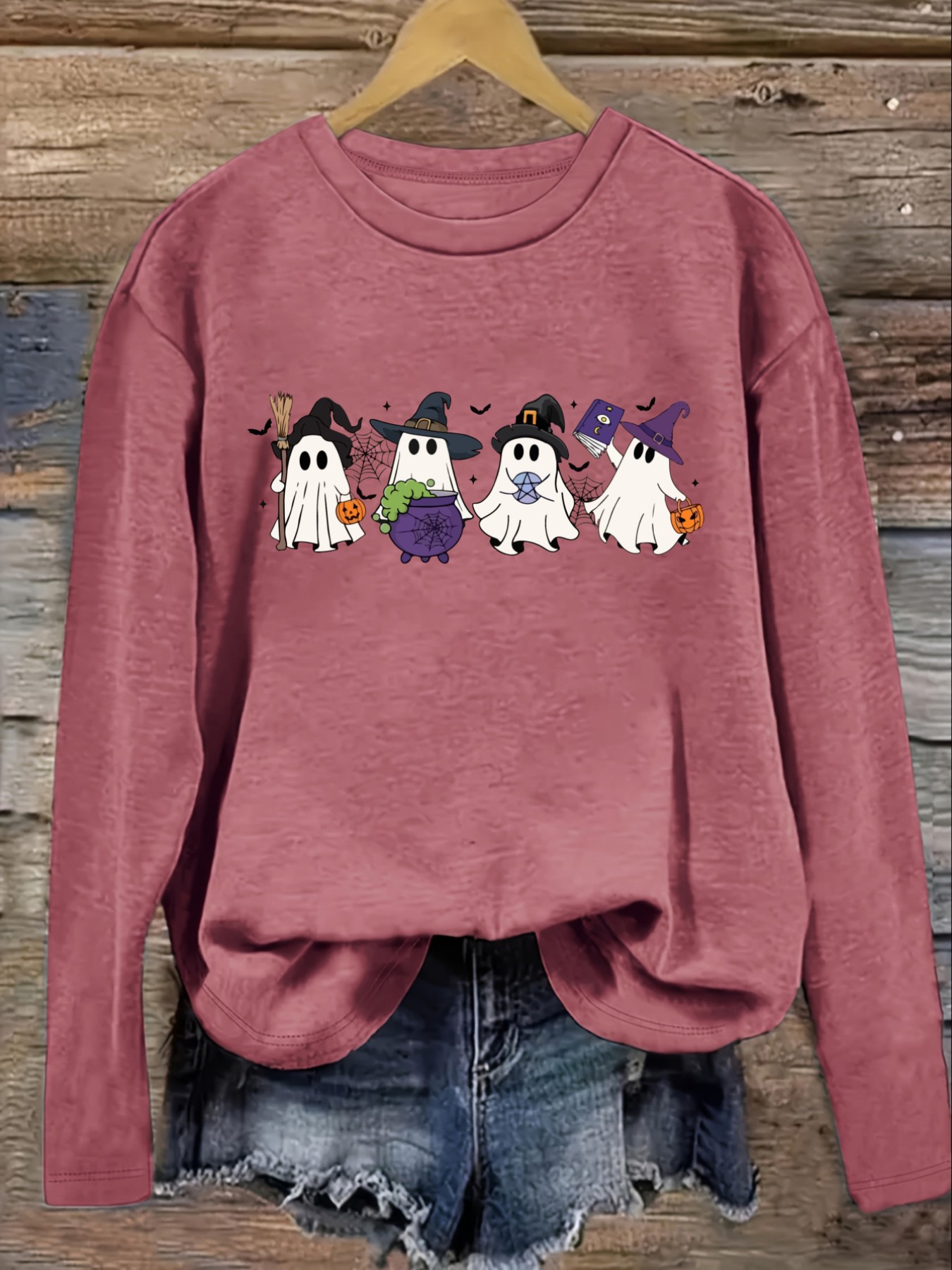 Women's Casual Long Sleeve Cre - Winter Clothing Usa ulasan dan harga