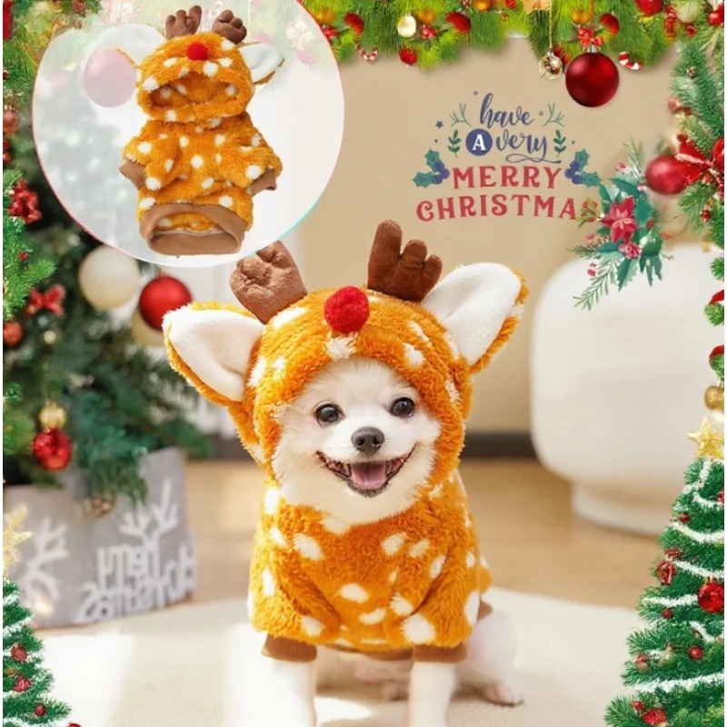 1pc Cute Christmas Reindeer Pe - Winter Clothing Must Haves ulasan dan harga