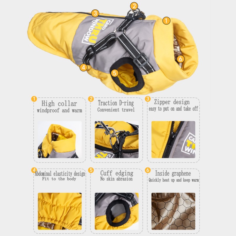 Winter Jacket for Dog Waterpro - Jack Winter Clothing ulasan dan harga