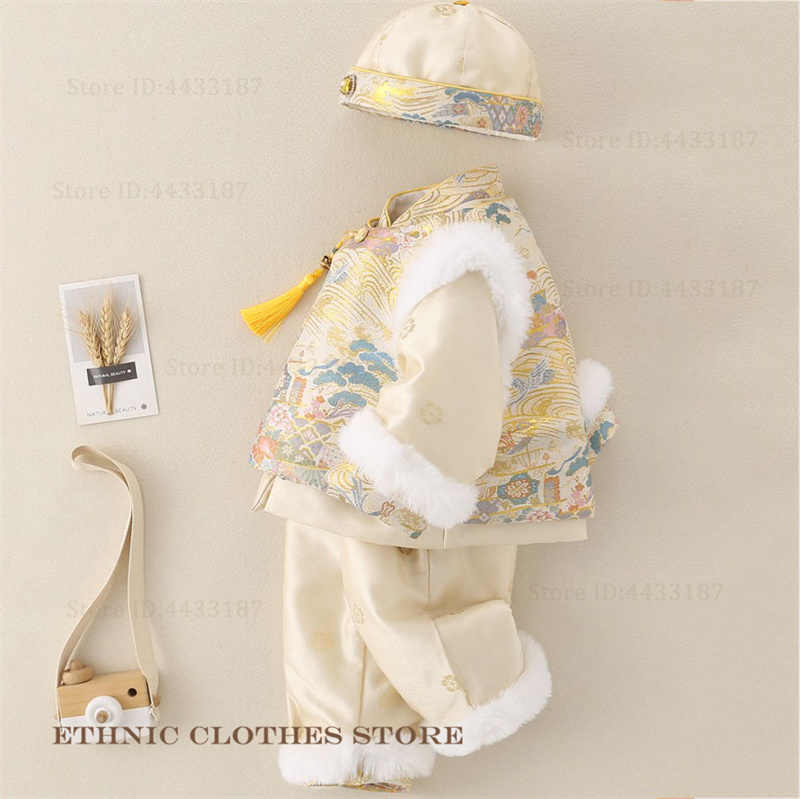 Boys Baby Hundred Days Tang Su - Winter Clothing For Babies ulasan dan harga