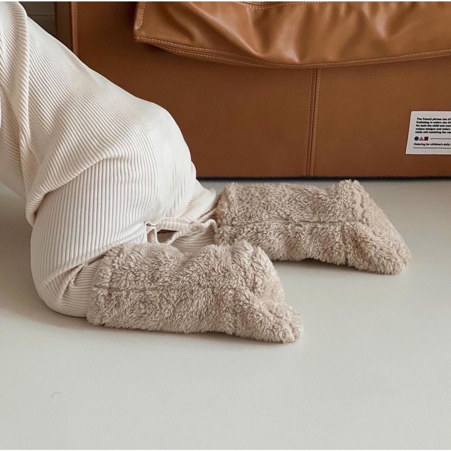 Warm Winter Baby Socks Coral F - Winter Clothing For Babies ulasan dan harga