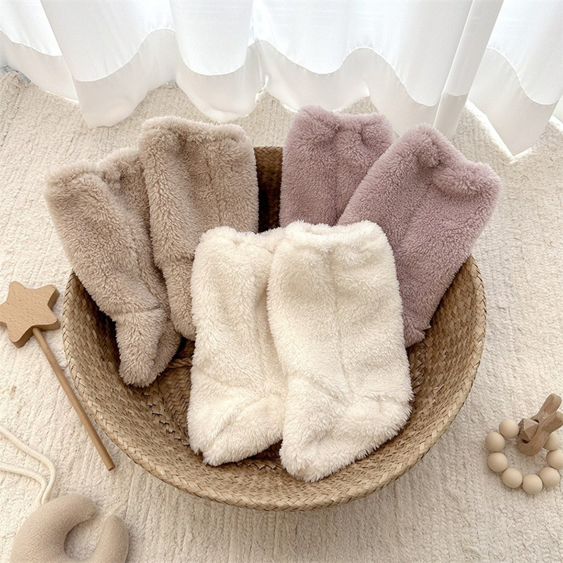 Warm Winter Baby Socks Coral F - Winter Clothing For Babies ulasan dan harga