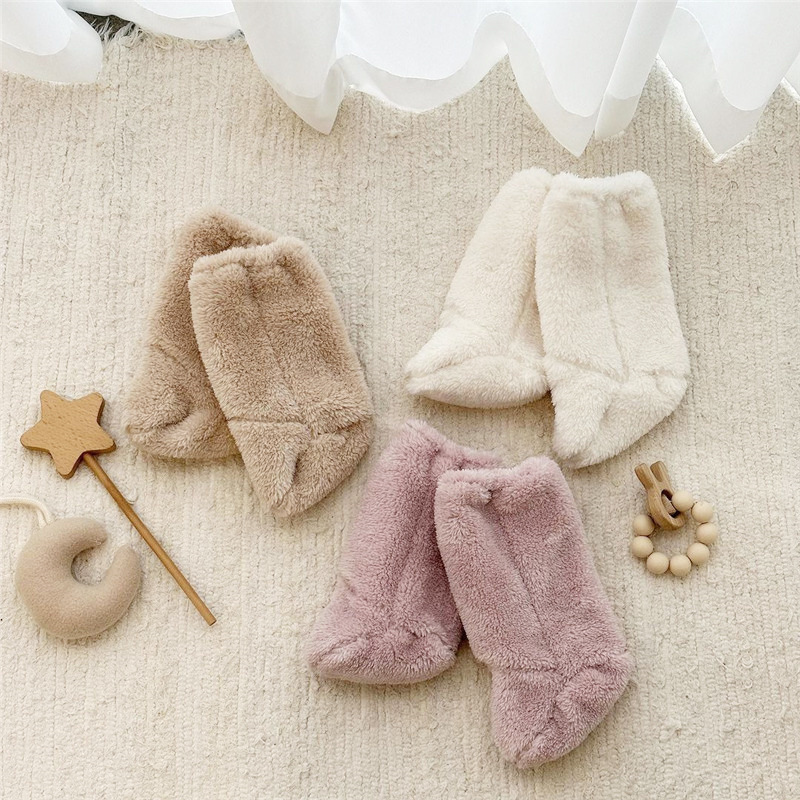 Warm Winter Baby Socks Coral F - Winter Clothing For Babies ulasan dan harga