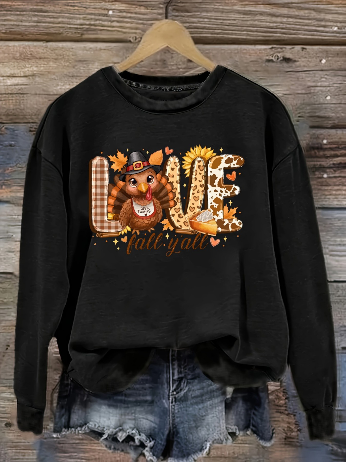 Women's Casual Long Sleeve Cre - Winter Clothing Usa ulasan dan harga