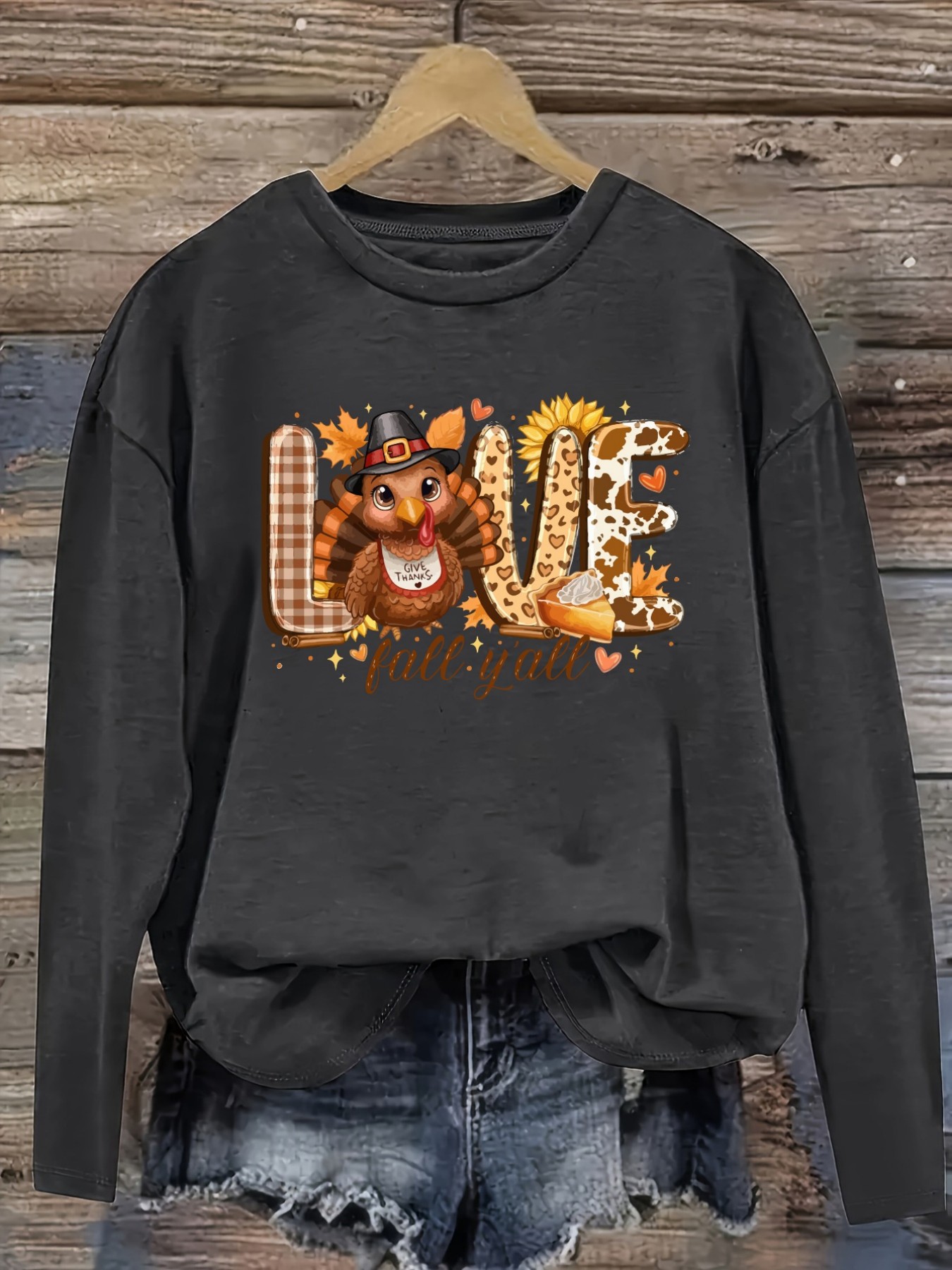 Women's Casual Long Sleeve Cre - Winter Clothing Usa ulasan dan harga