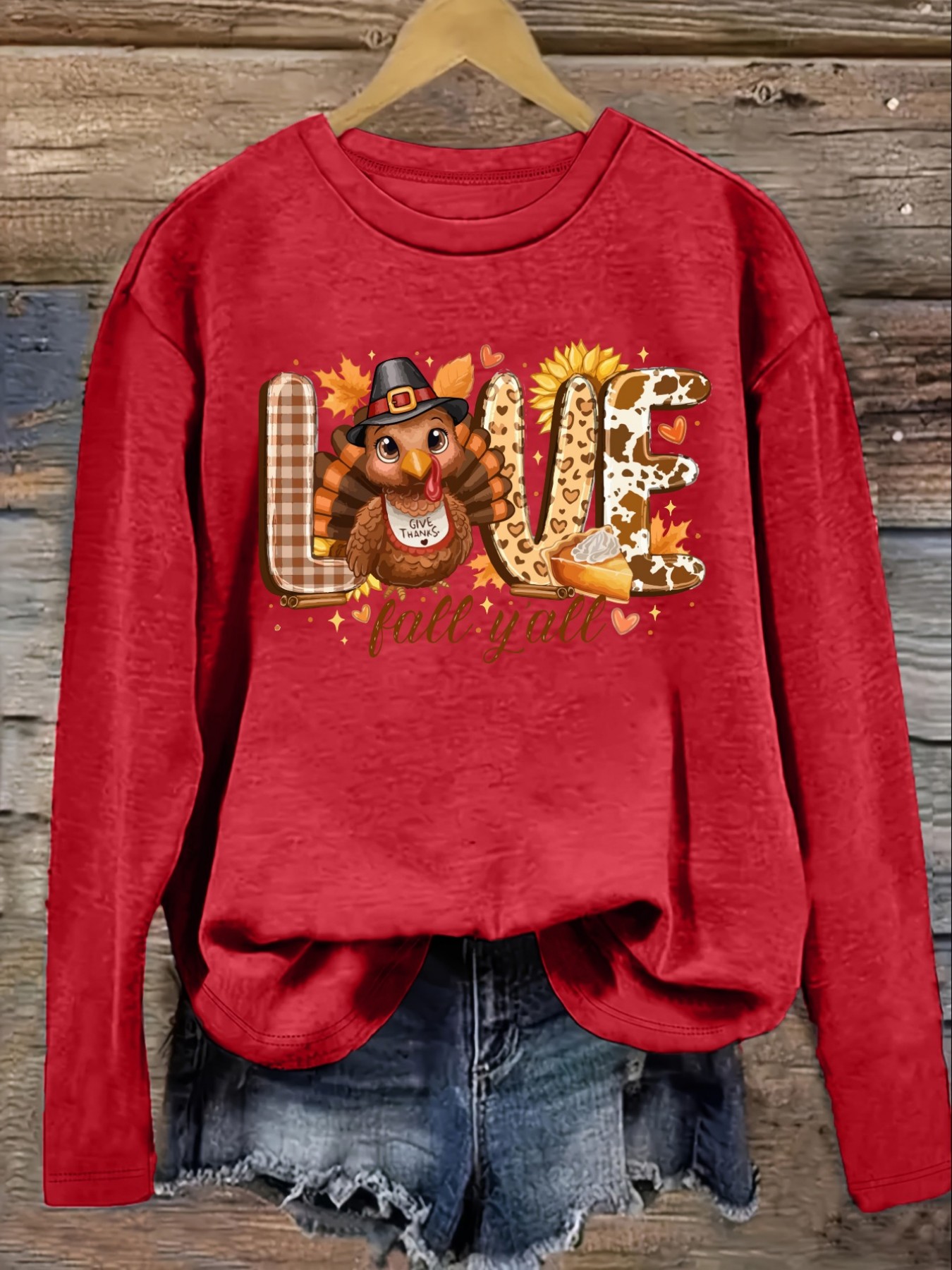 Women's Casual Long Sleeve Cre - Winter Clothing Usa ulasan dan harga
