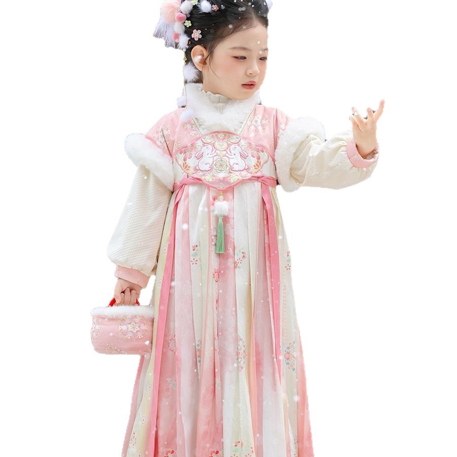 2025 Girls Fairy Hanfu Childre - Winter Clothing For Babies ulasan dan harga