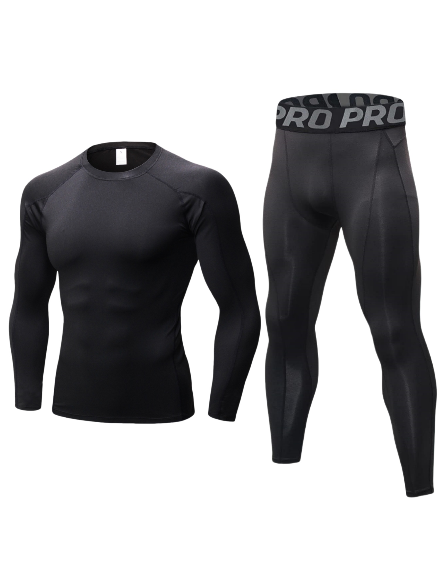 Mens Workout Compression Set P - Winter Clothing Layers ulasan dan harga