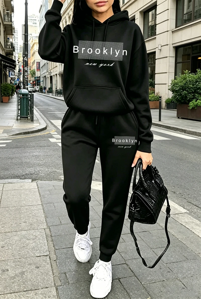 Womens Tracksuit Printing Casu - Winter Clothing Usa ulasan dan harga