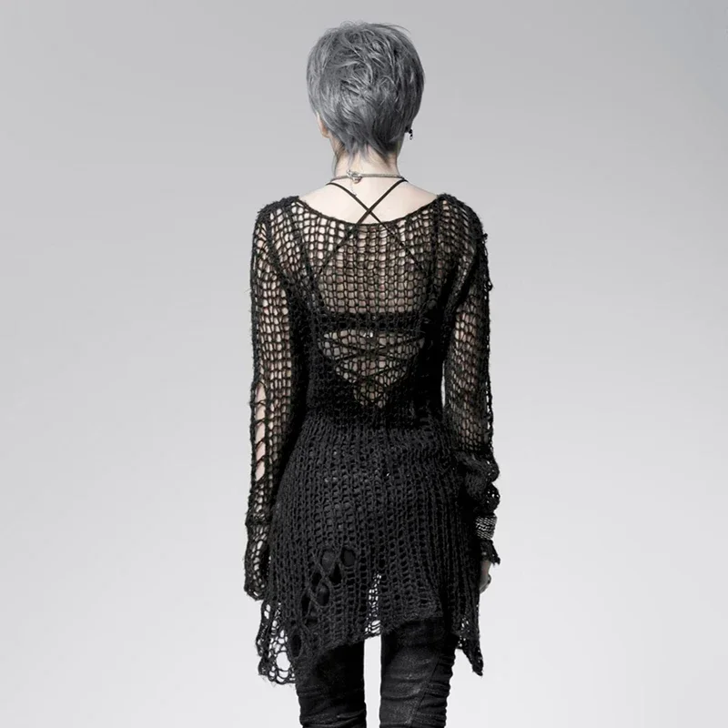PUNK RAVE Women's Punk Broken  - Winter Clothing Visuals ulasan dan harga