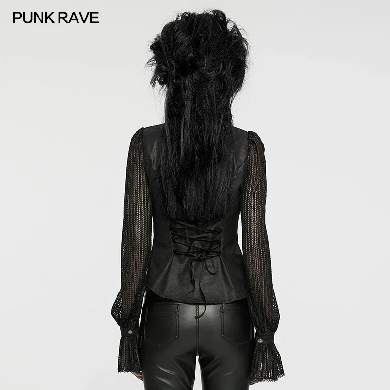 PUNK RAVE Women's Gothic Lante - Winter Clothing Visuals ulasan dan harga