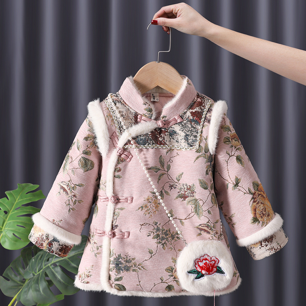 Winter Baby Girls Hanfu Kids P - Winter Clothing For Babies ulasan dan harga