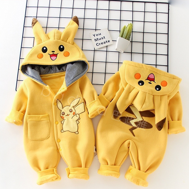 Cartoon Pocket Monsters Baby P - Winter Clothing For Babies ulasan dan harga