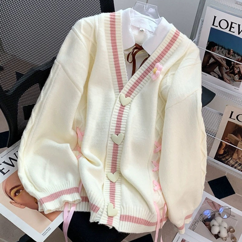 Japanese Style Cute Flower Kni - Winter Clothing Factory Outlet ulasan dan harga