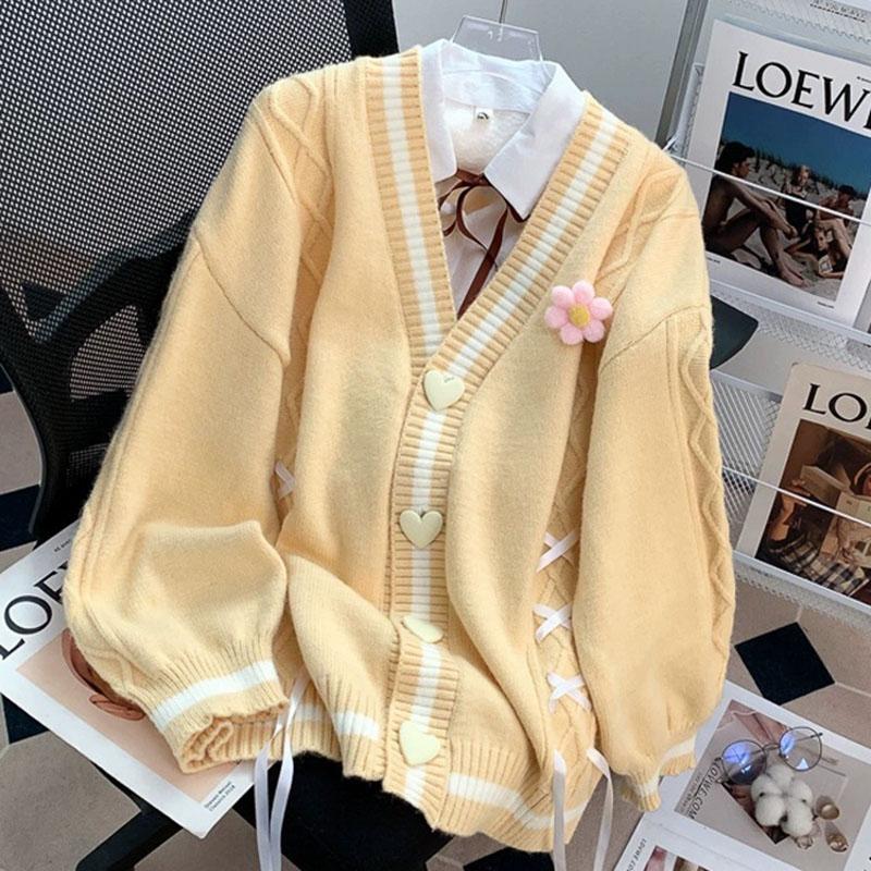 Japanese Style Cute Flower Kni - Winter Clothing Factory Outlet ulasan dan harga
