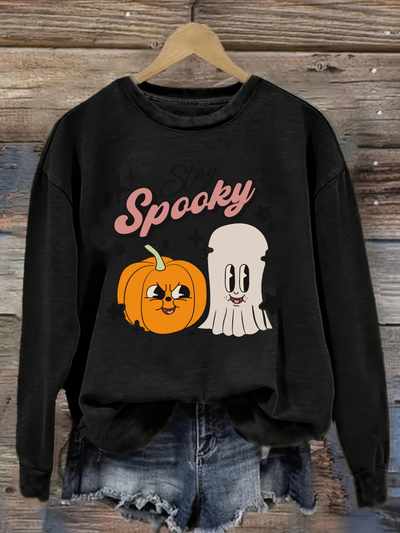 Women's Casual Long Sleeve Cre - Winter Clothing Usa ulasan dan harga