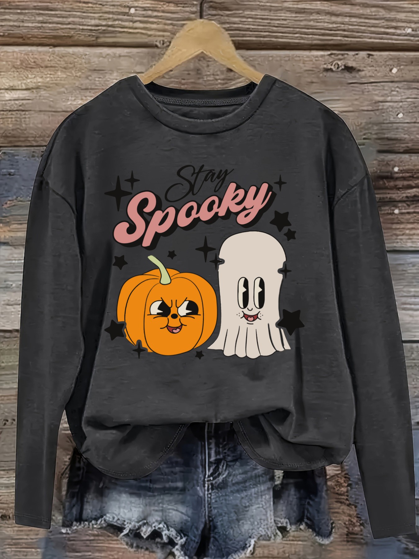 Women's Casual Long Sleeve Cre - Winter Clothing Usa ulasan dan harga
