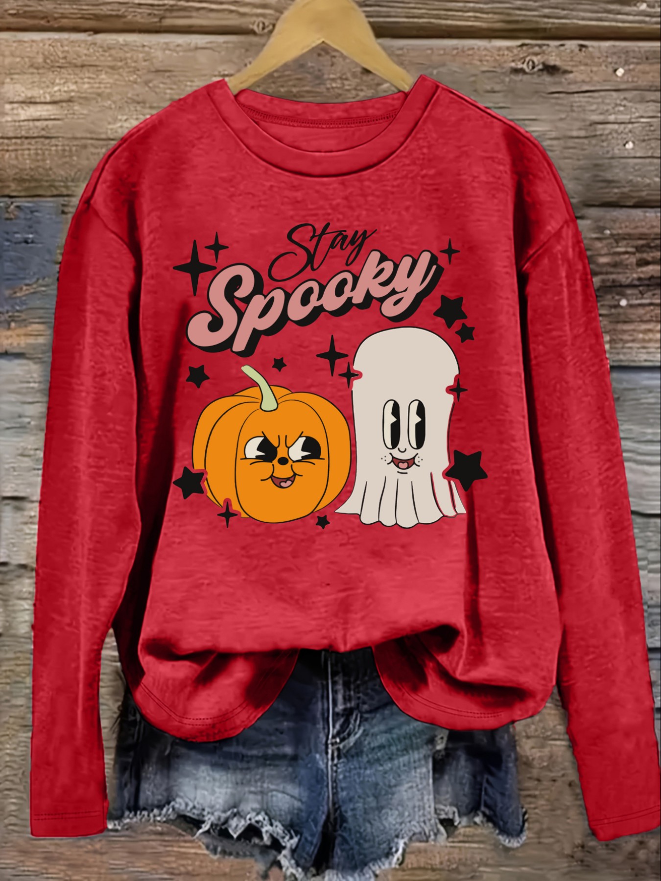 Women's Casual Long Sleeve Cre - Winter Clothing Usa ulasan dan harga