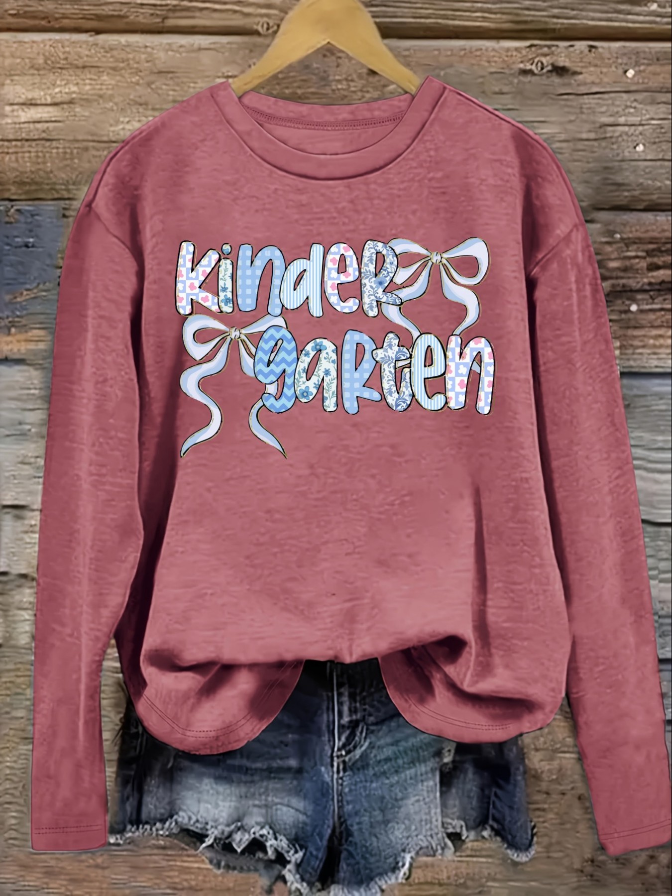 Women's Casual Long Sleeve Cre - Winter Clothing Usa ulasan dan harga