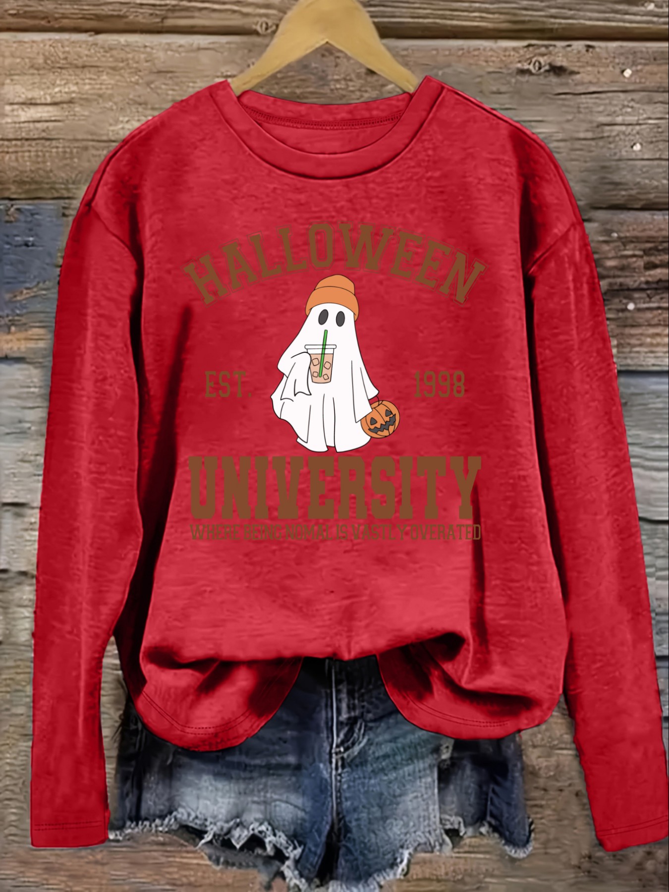 Women's Casual Long Sleeve Cre - Winter Clothing Usa ulasan dan harga