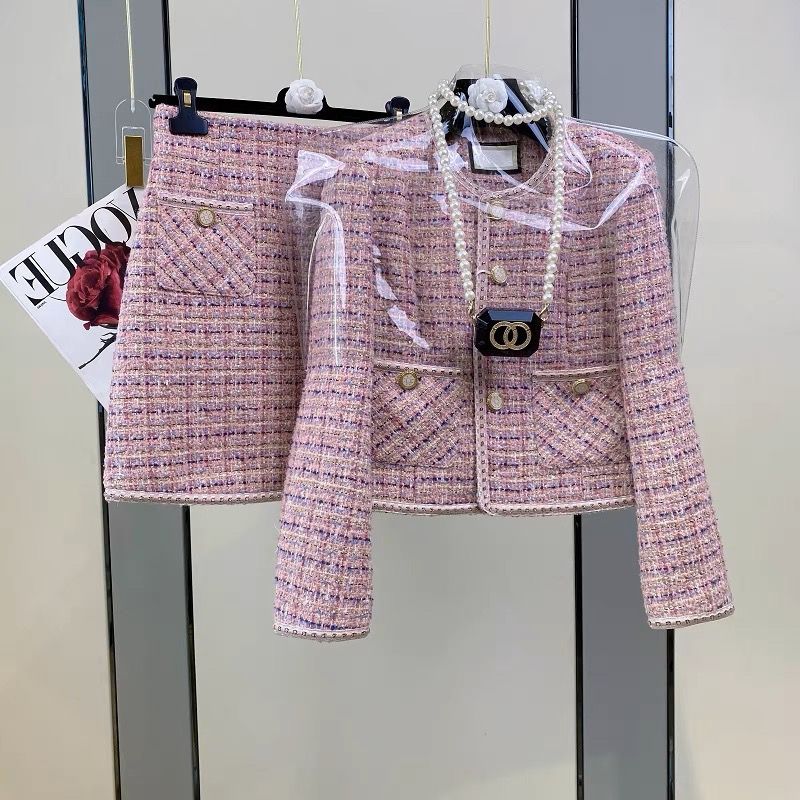 Women Elegant Vintage Tweed Fr - Jack Winter Clothing ulasan dan harga