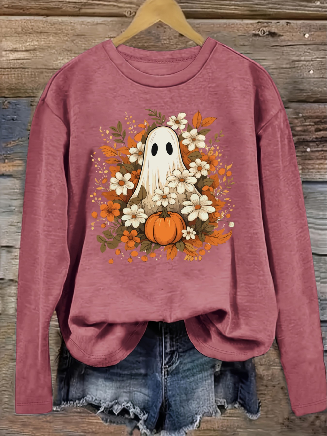 Women's Casual Long Sleeve Cre - Winter Clothing Usa ulasan dan harga