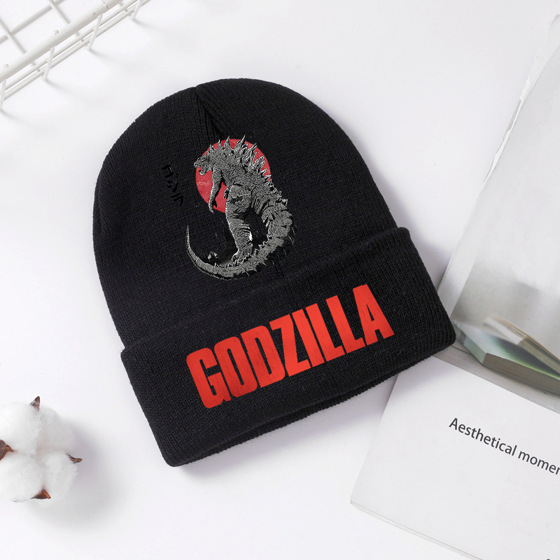 Godzilla Knitted Hat Winter Sp - Winter Clothing For Babies ulasan dan harga