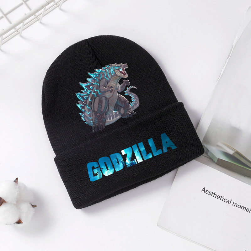 Godzilla Knitted Hat Winter Sp - Winter Clothing For Babies ulasan dan harga