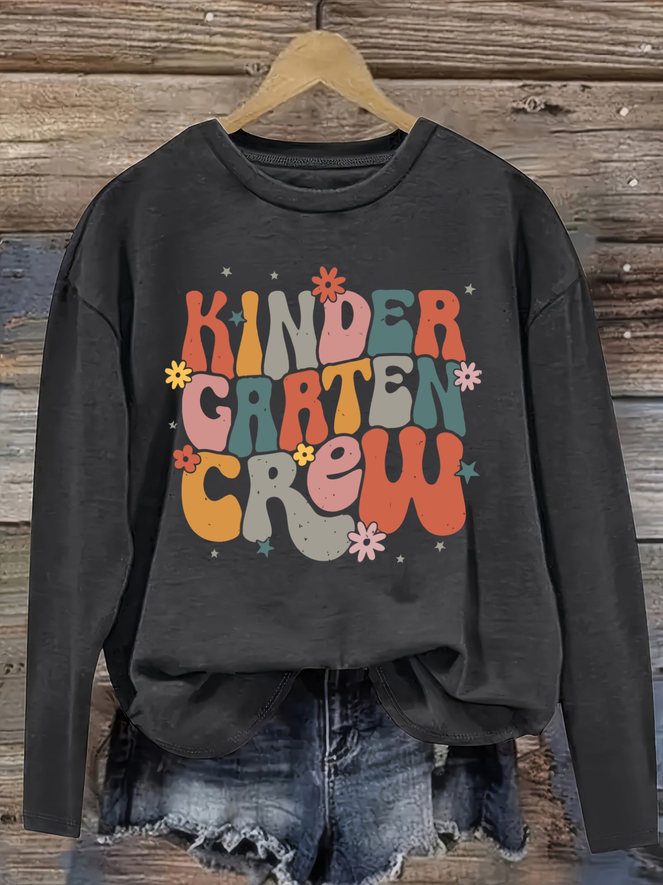 Women's Casual Long Sleeve Cre - Winter Clothing Usa ulasan dan harga