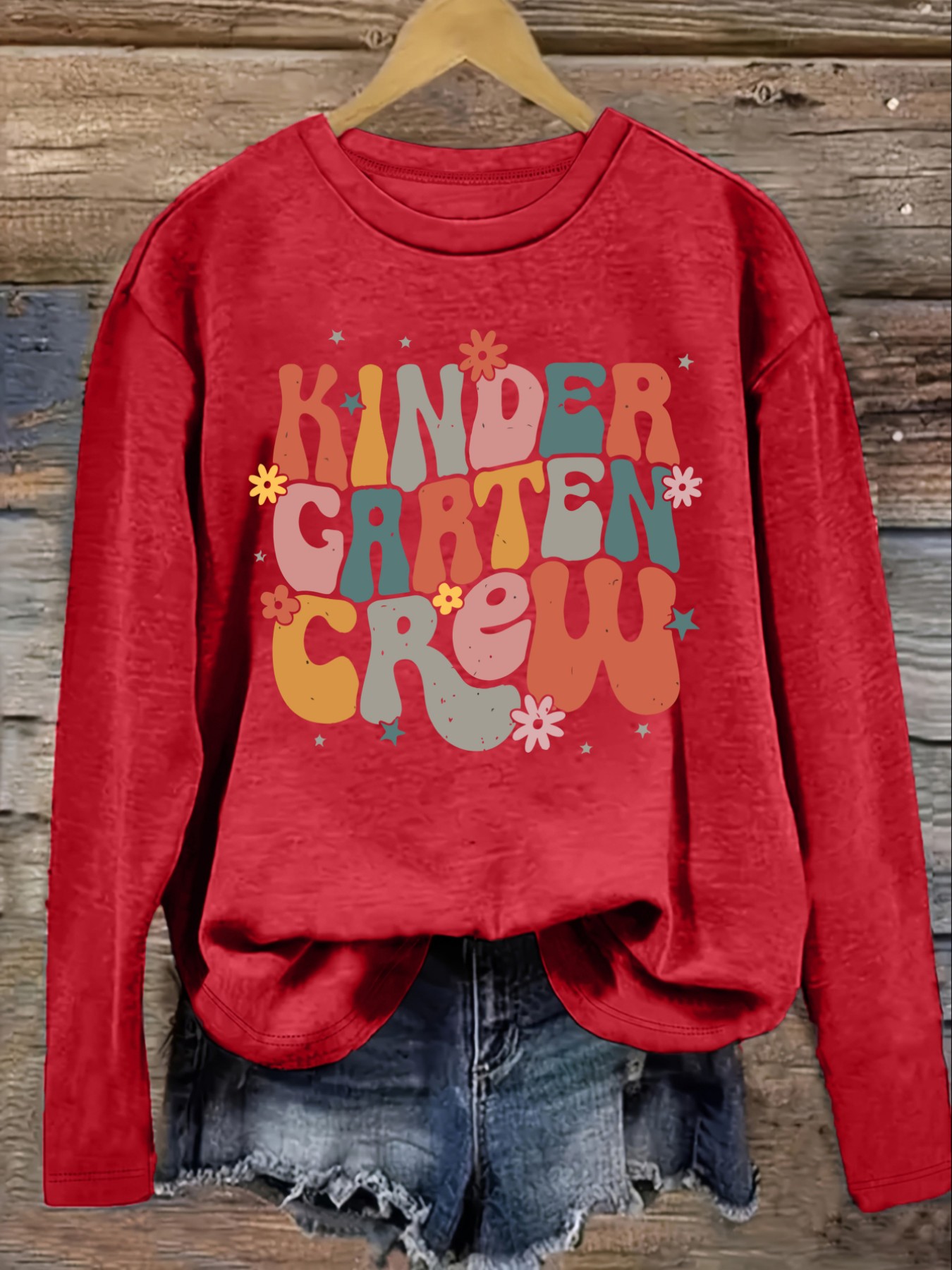 Women's Casual Long Sleeve Cre - Winter Clothing Usa ulasan dan harga
