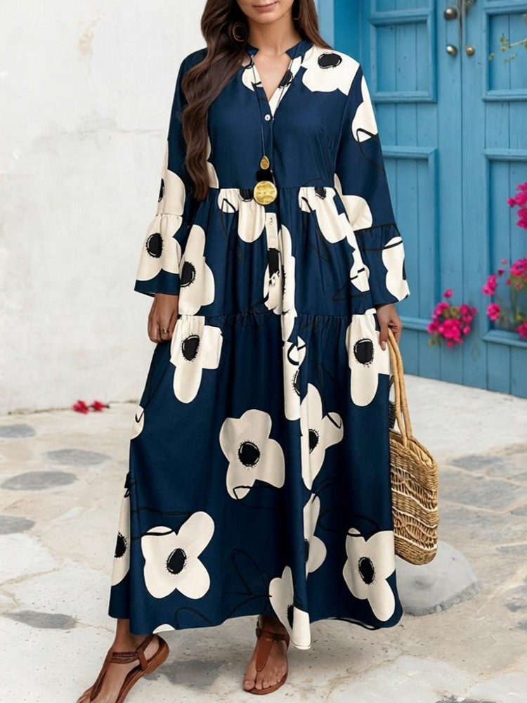 XL-4XL Plus Size Clothes Dress - Winter Clothing Factory Outlet ulasan dan harga